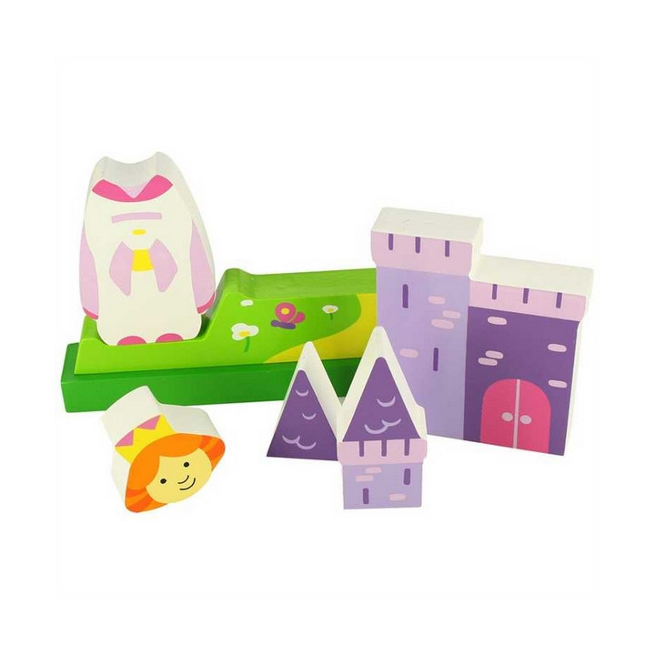Bigjigs Toys Magnetické vertikální puzzle zámek