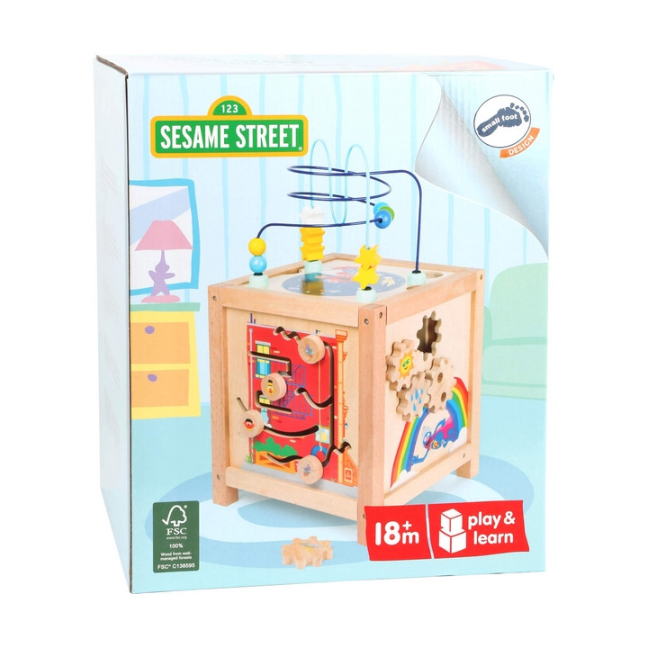 Small Foot Motorická kostka Sezame otevři se!