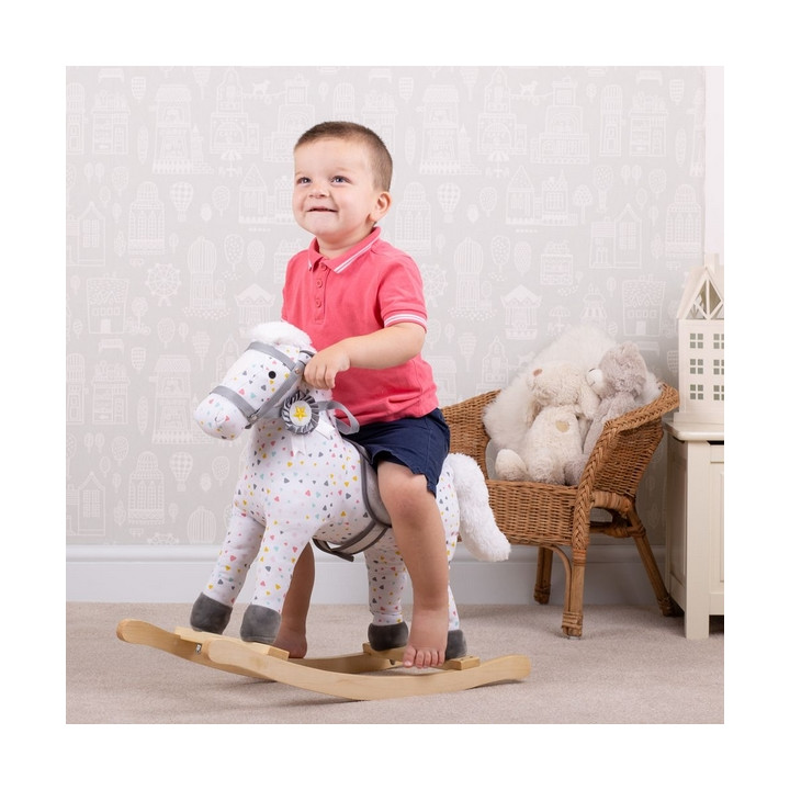 Bigjigs Toys Vzorovaný houpací kůň
