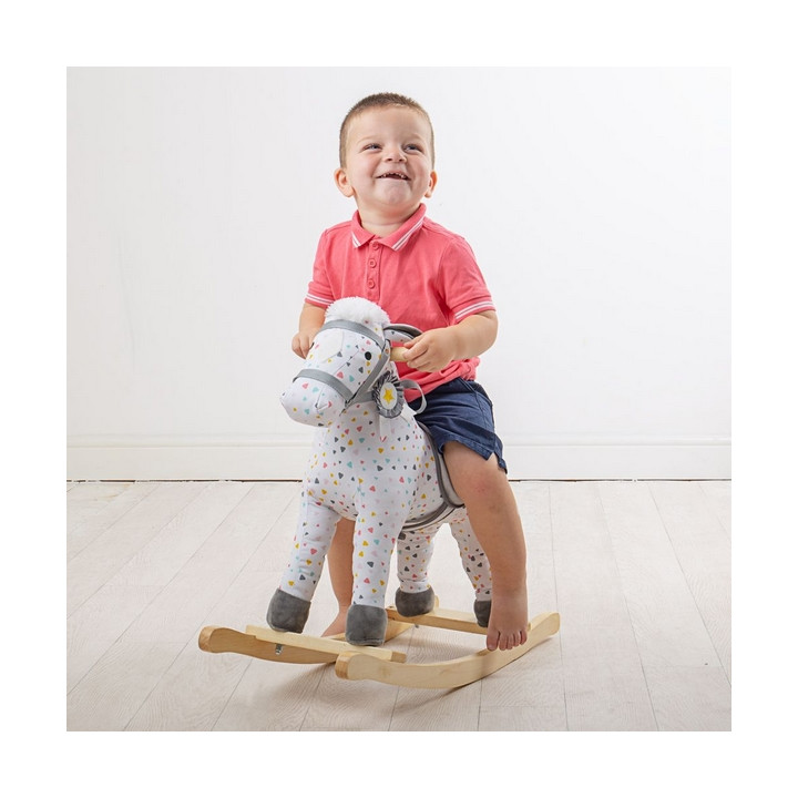 Bigjigs Toys Vzorovaný houpací kůň