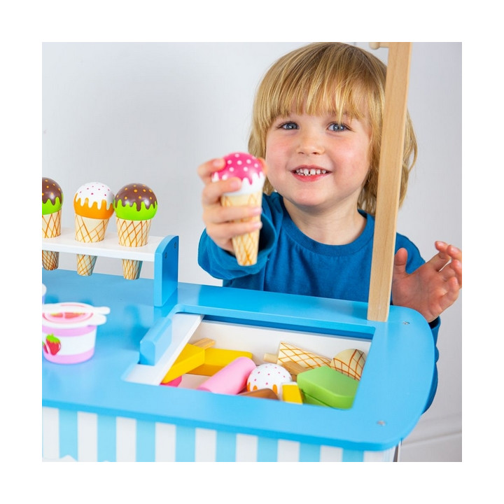 Bigjigs Toys Zmrzlinový vozík
