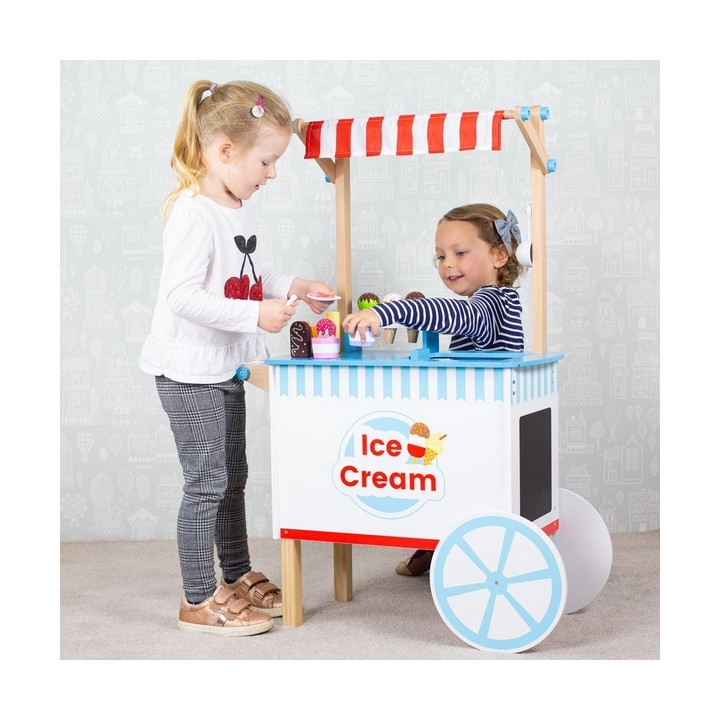 Bigjigs Toys Zmrzlinový vozík