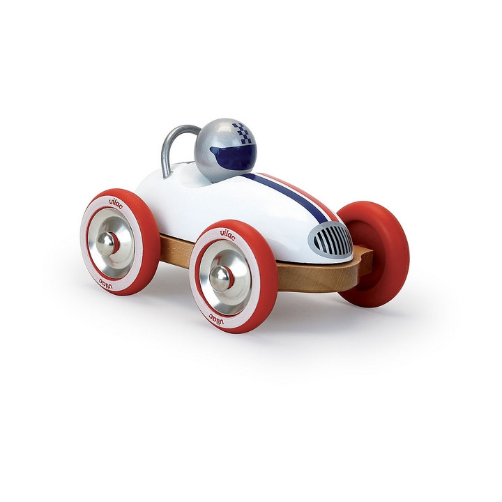 Vilac Dřevěné auto Roadster vintage bílé