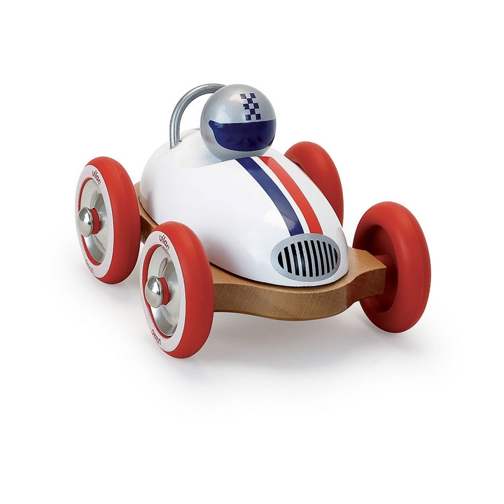 Vilac Dřevěné auto Roadster vintage bílé