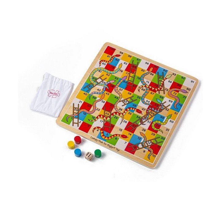 Bigjigs Toys Žebříky a hadi 2