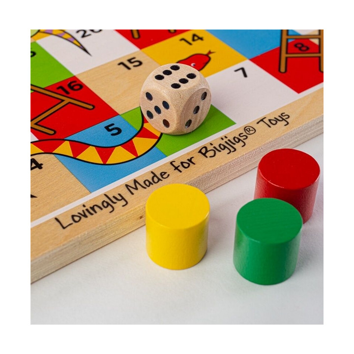 Bigjigs Toys Žebříky a hadi 2