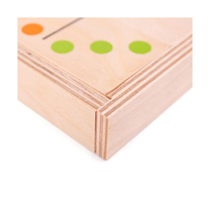 Bigjigs Toys Velké dřevěné domino