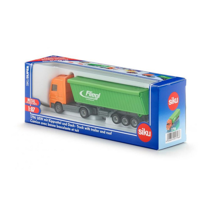 SIKU Super 1796 - Kamion s vlekem