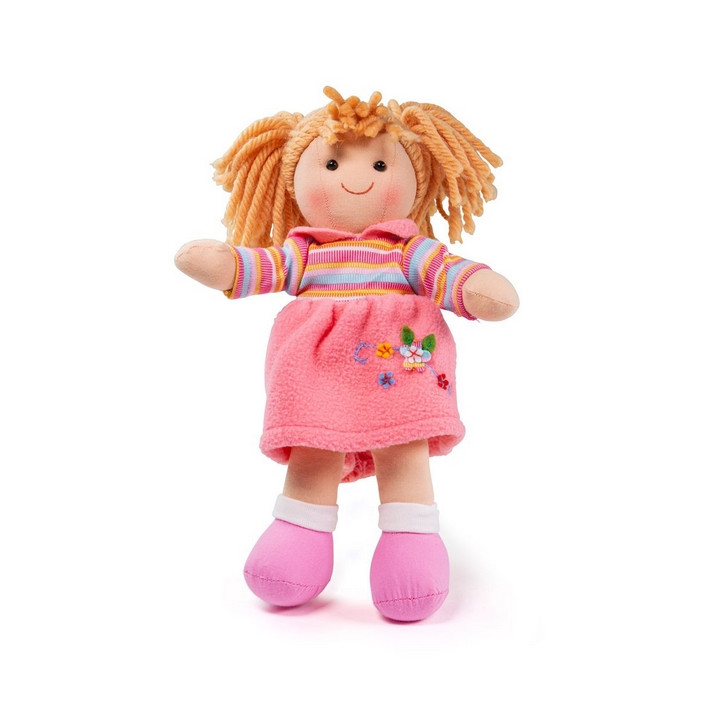 Bigjigs Toys Látková panenka Jenny 28 cm