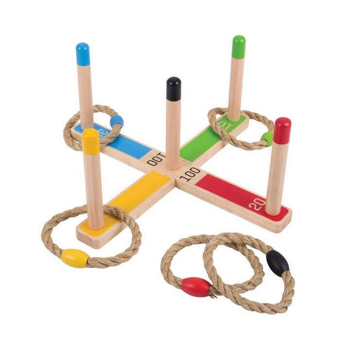 Bigjigs Toys Házení kruhů