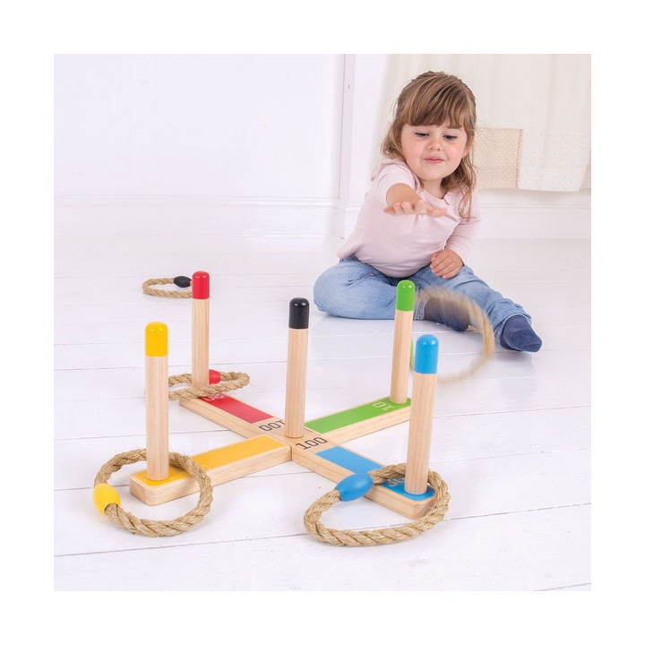 Bigjigs Toys Házení kruhů