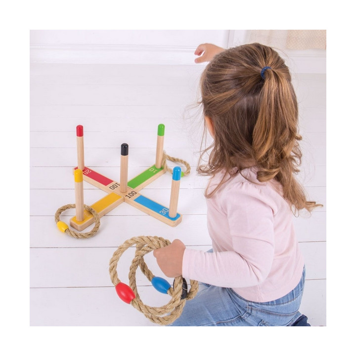 Bigjigs Toys Házení kruhů