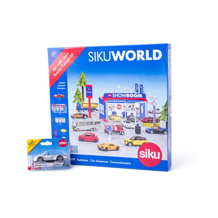 SIKU World 5504 - Showroom + dáreček