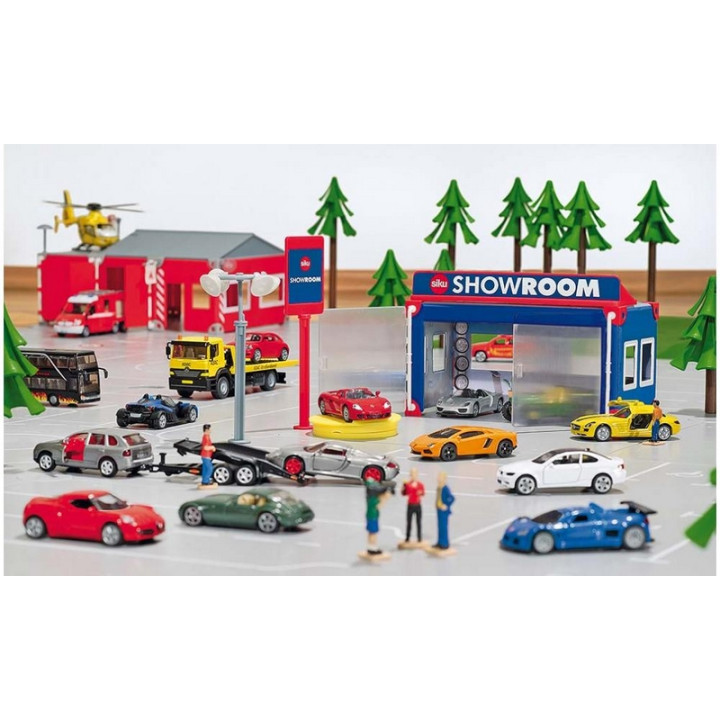 SIKU World 5504 - Showroom + dáreček