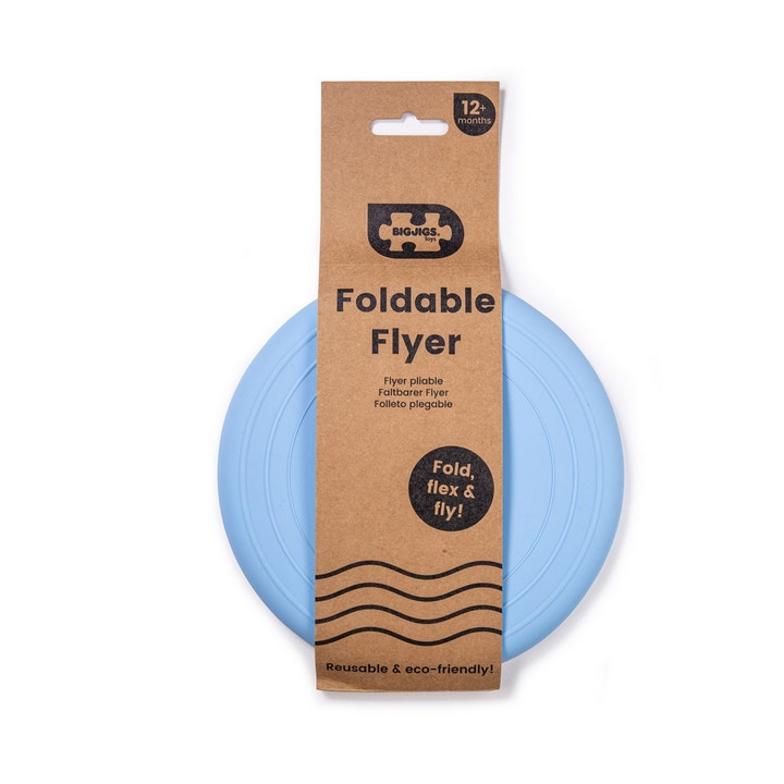 Bigjigs Toys Frisbee modré Powder