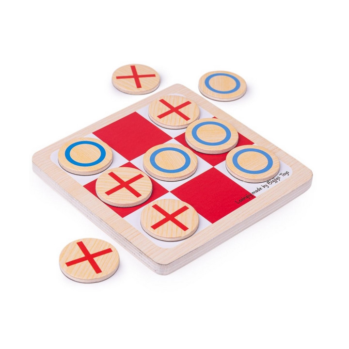 Bigjigs Toys Dřevěné piškvorky