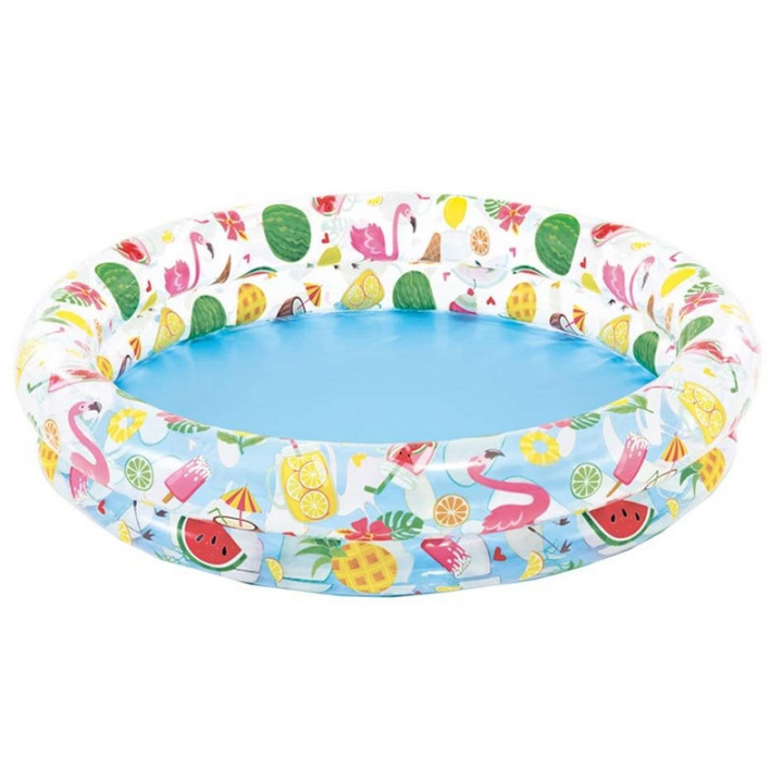 Intex 59421 Kruhový bazén 122x25cm, veselý letní potisk
