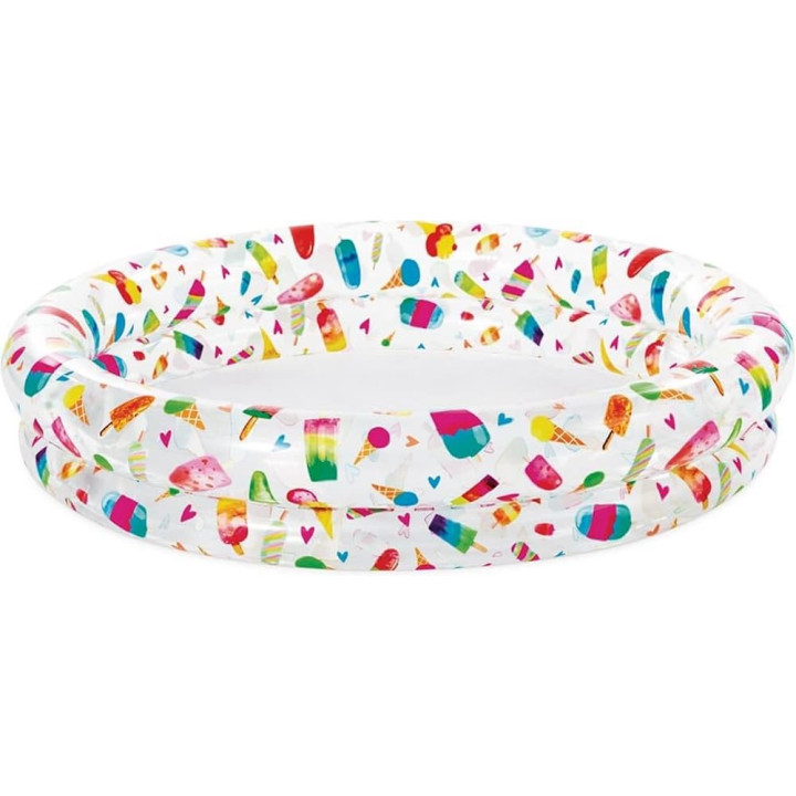 Intex 59421 Kruhový bazén 122x25cm, veselý letní potisk