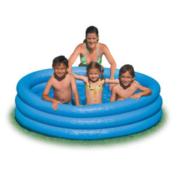 Intex 58446 Bazén Crystal modrý 168x40 cm