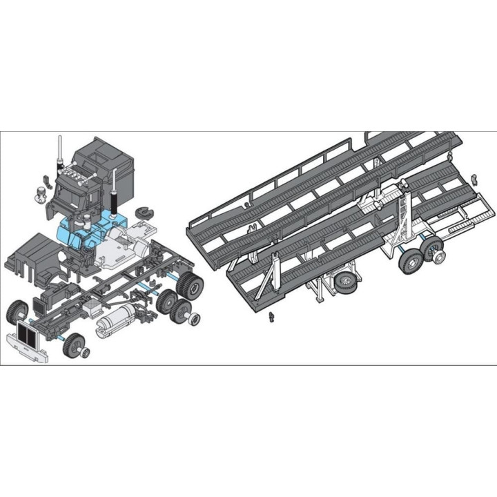 Monti System 39 Autorodeo Trailer