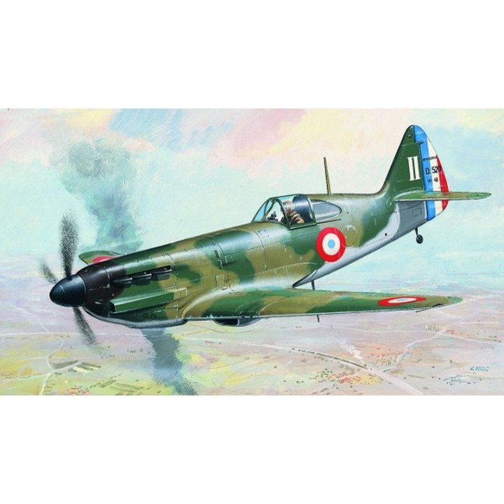 Model Dewoitine D 520 1:72
