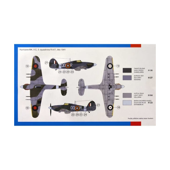 Model Hawker Hurricane MK.IIC 1:72
