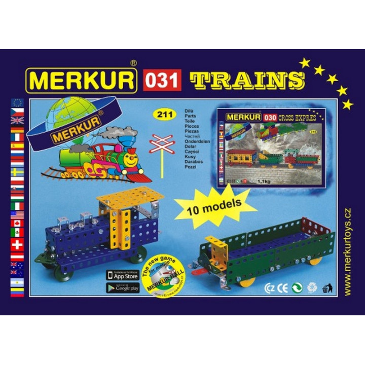 Merkur M031 Železniční modely