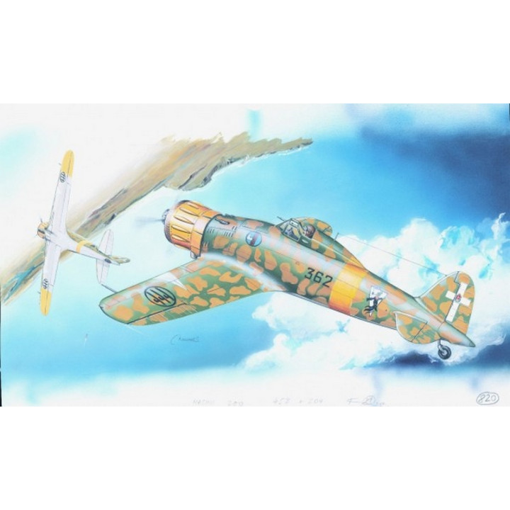 Model Macchi M.C. 200 Saetta