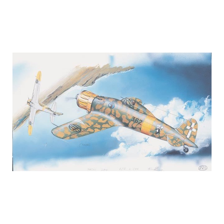 Model Macchi M.C. 200 Saetta