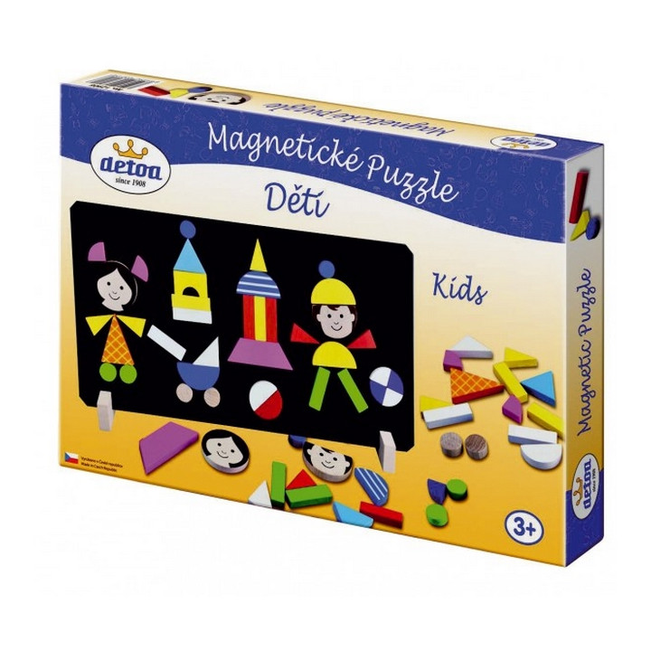 Magnetické puzzle Děti