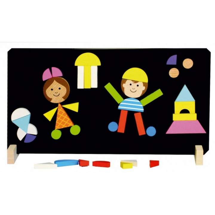 Magnetické puzzle Děti