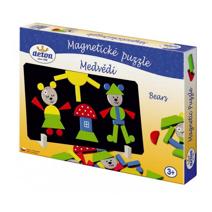 Magnetické puzzle Medvědi