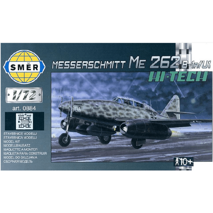 Model Messerschmitt Me 262 B 1:72
