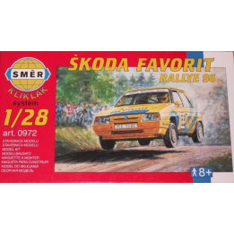 Model Škoda Favorit Rallye 96 1:28