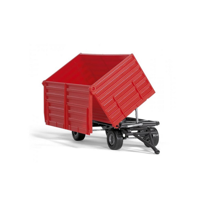 SIKU Farmer 2898 - Přívěs červený čtyřkolový, 1:32