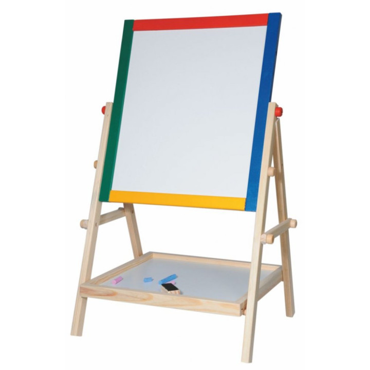 Woody Tabule - natur rám s poličkou, 65cm