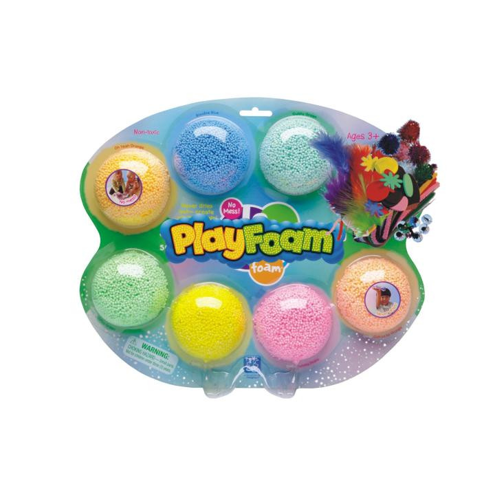 PlayFoam Boule - Worshop set -7barev+tvořivý doplněk