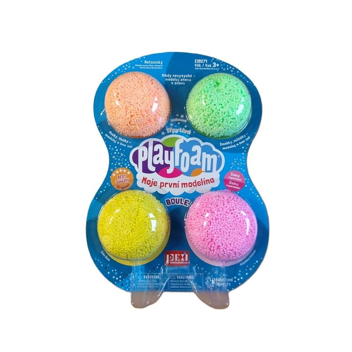 PlayFoam Boule 4pack-Třpytivé