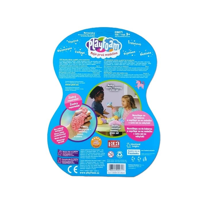 PlayFoam Boule 4pack-Třpytivé