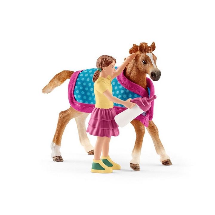 Schleich 42361 Hříbě s přikrývkou