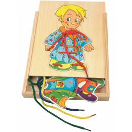 Woody Šněrovací šatní skříň Kluk