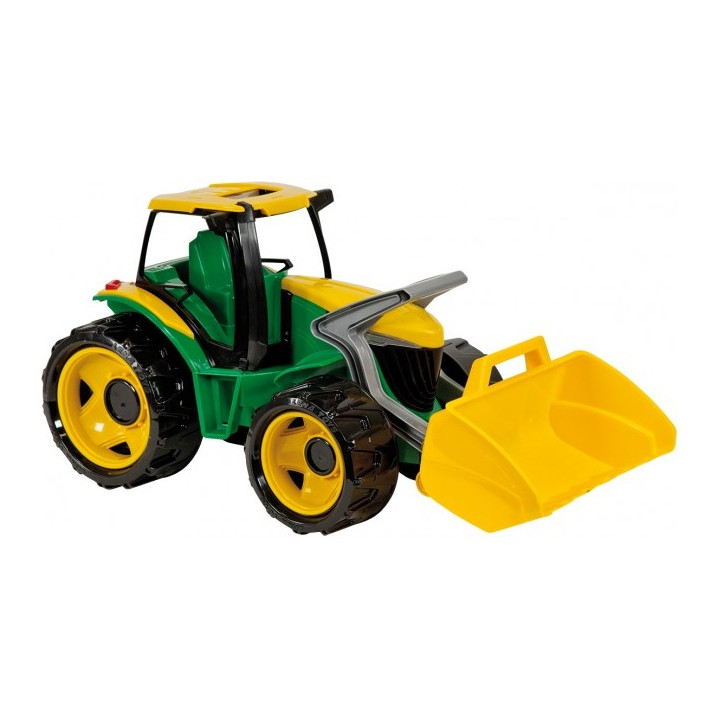 Lena 2057 Traktor se lžící, zeleno žlutý 70 cm