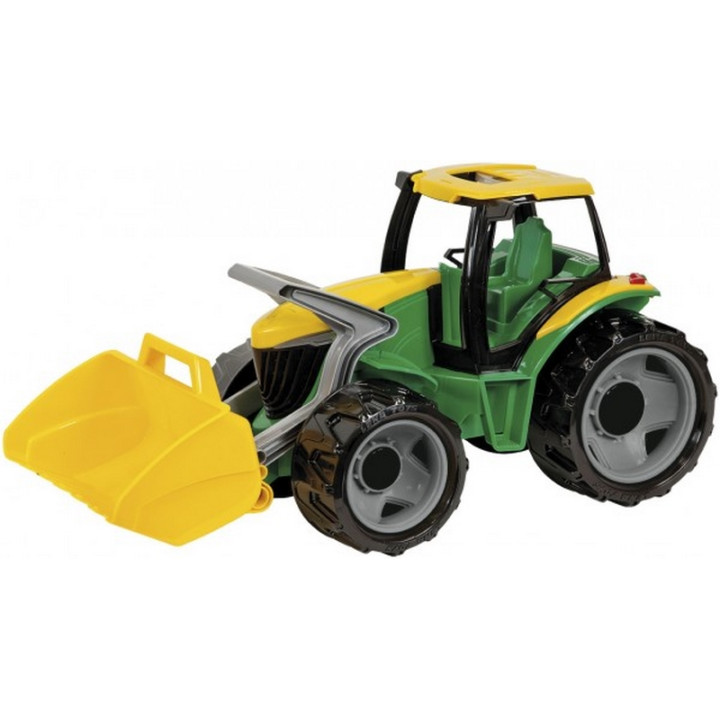 Lena 2057 Traktor se lžící, zeleno žlutý 70 cm