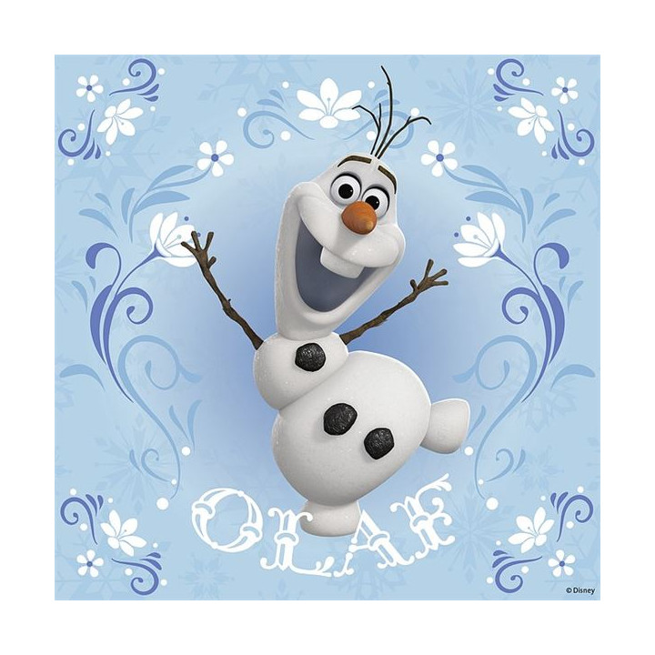 Puzzle Ledové království, 3 x 49 dílků - Ravensburger