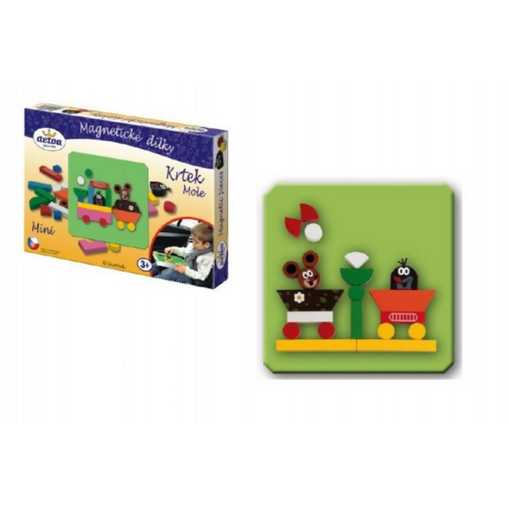 Magnetické dílky Krtek mini