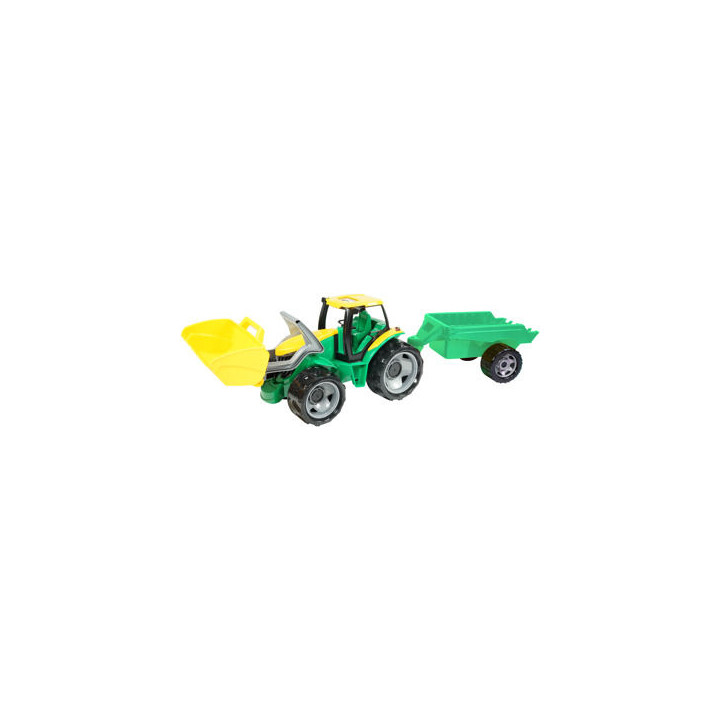 Lena 2123 Traktor se lžící a přívěsem