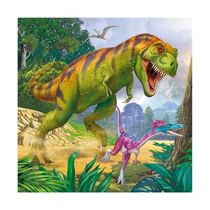 Dinosauři a čas 3x49 dílků