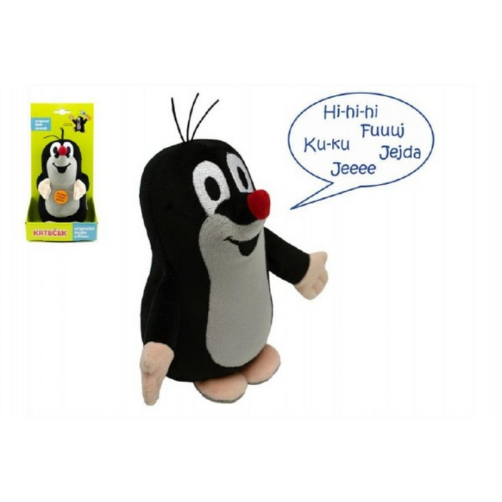 Krtek 16cm mluvící