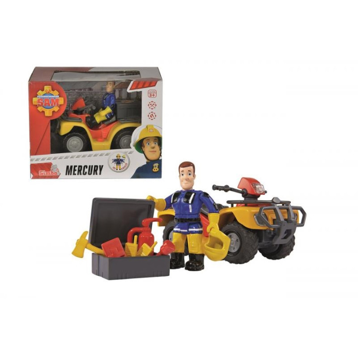 Požárník Sam Mercury čtyřkolka s figurkou