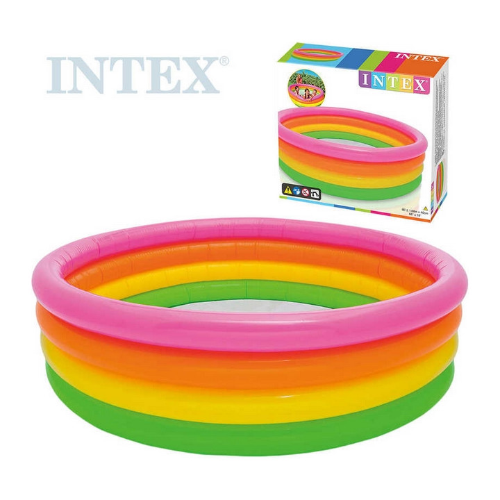 Intex 56441 Bazén barevný 4 komory 168 x 46 cm